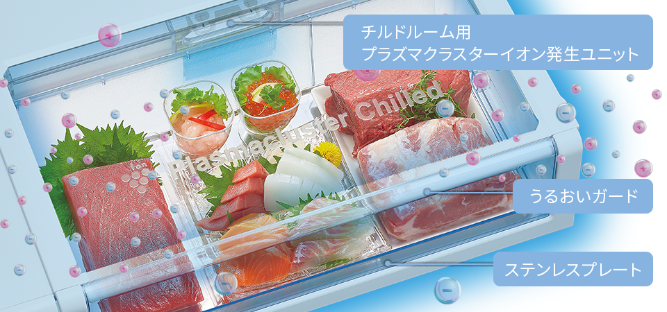 チルドルーム用プラズマクラスターイオン発生ユニット