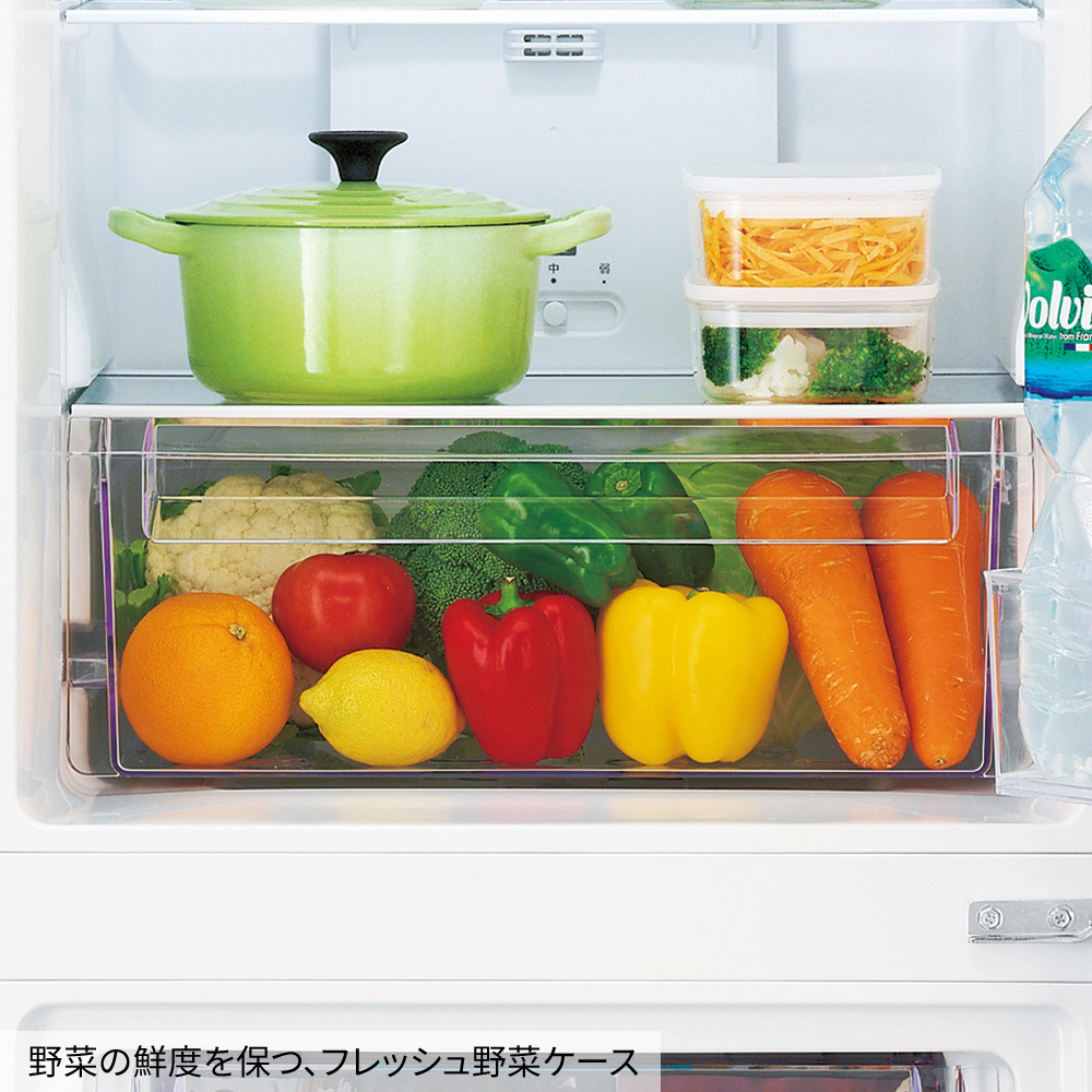 野菜の鮮度を保つ、フレッシュ野菜ケース