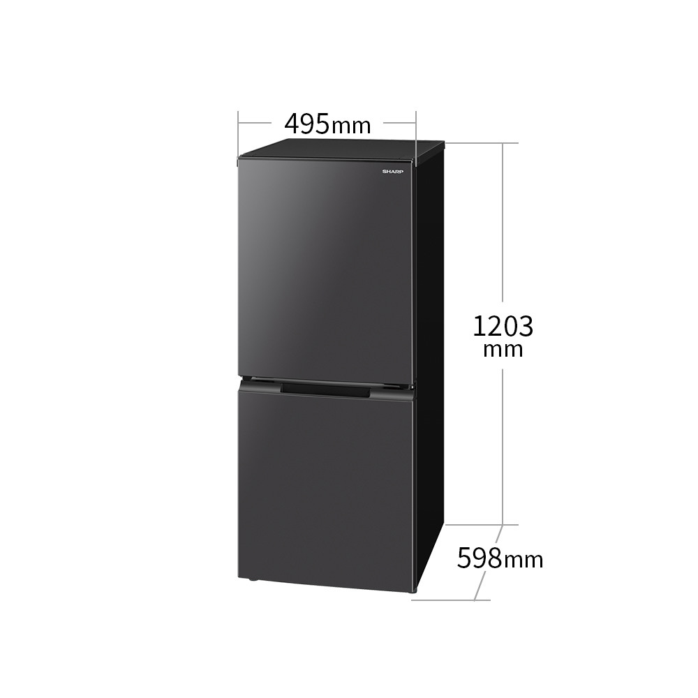 SJ-D15K | 冷蔵庫：シャープ