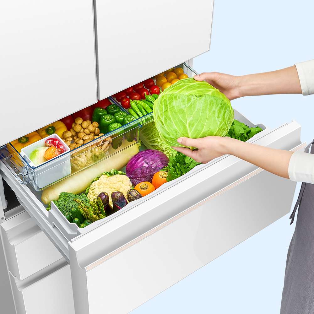 冷蔵庫:SJ-GK46K-W:野菜室