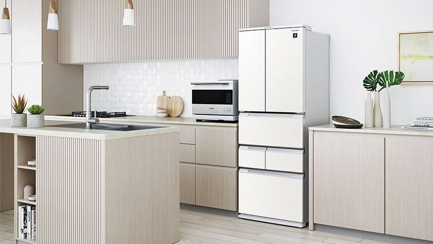 SJ-MF50K-W:キッチン設置イメージ