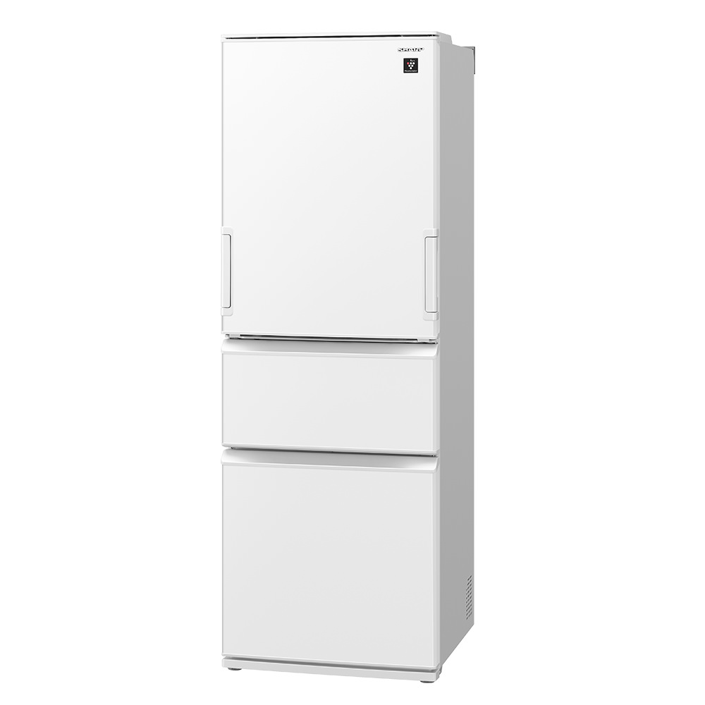 新発売】 【配送無料】SHARP 365L 両開き冷蔵庫 SJ-PV37H 冷蔵庫 