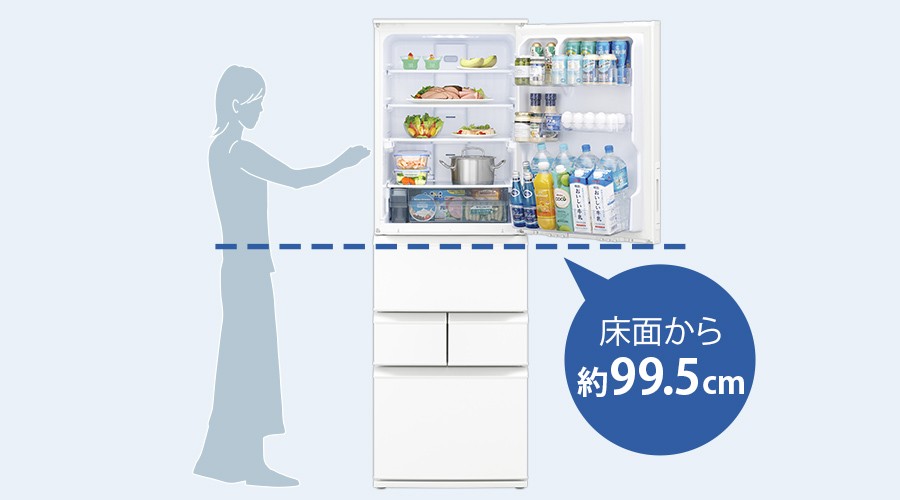 床面から約99.5cm
