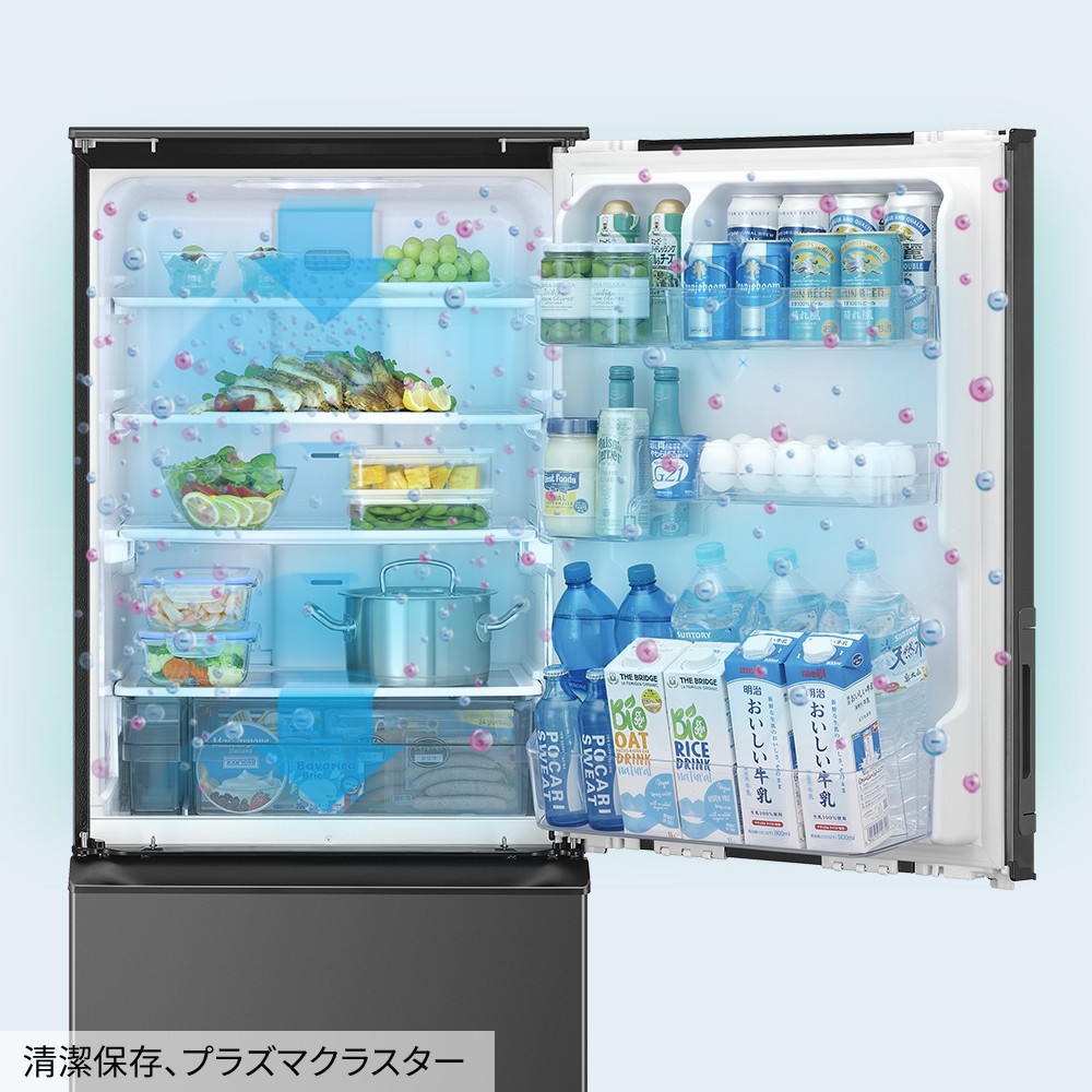 清潔保存、プラズマクラスター