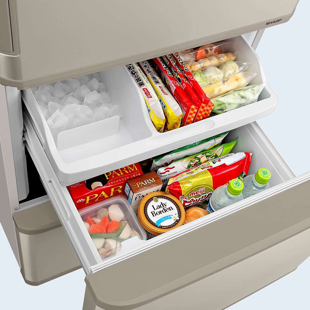 冷蔵庫:SJ-W357J:冷凍室