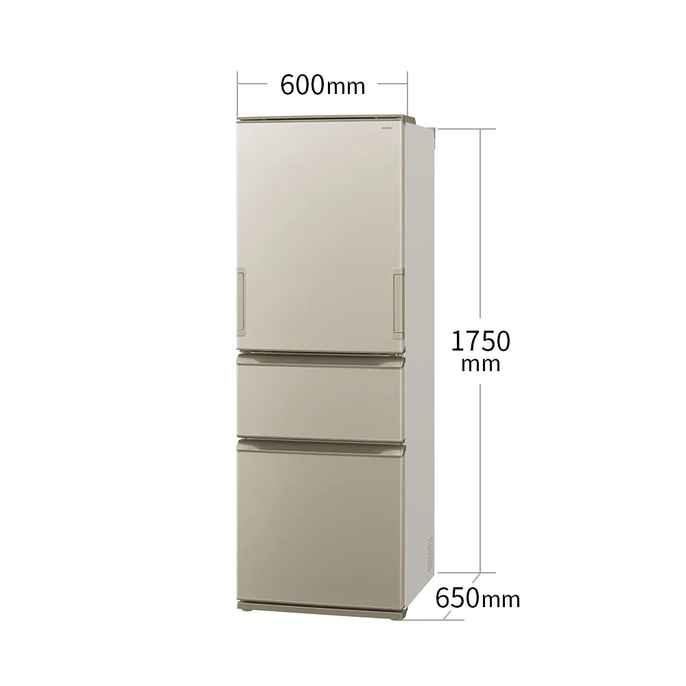 外形寸法図、幅600mm×奥行650mm×高さ1750mm