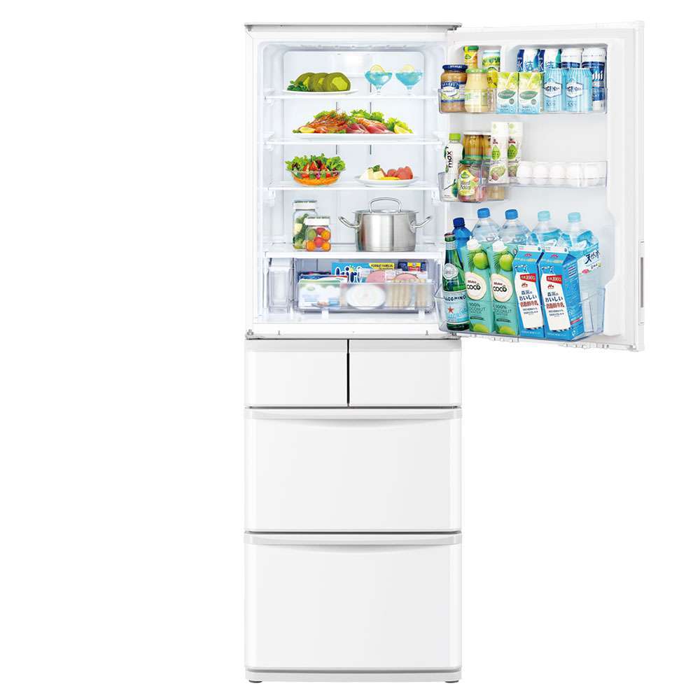 冷蔵庫:SJ-418K:ドア開き