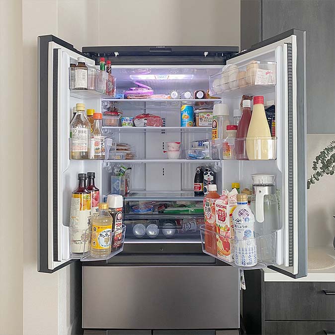 min.さんの冷蔵庫SJ-MF46J庫内冷蔵室