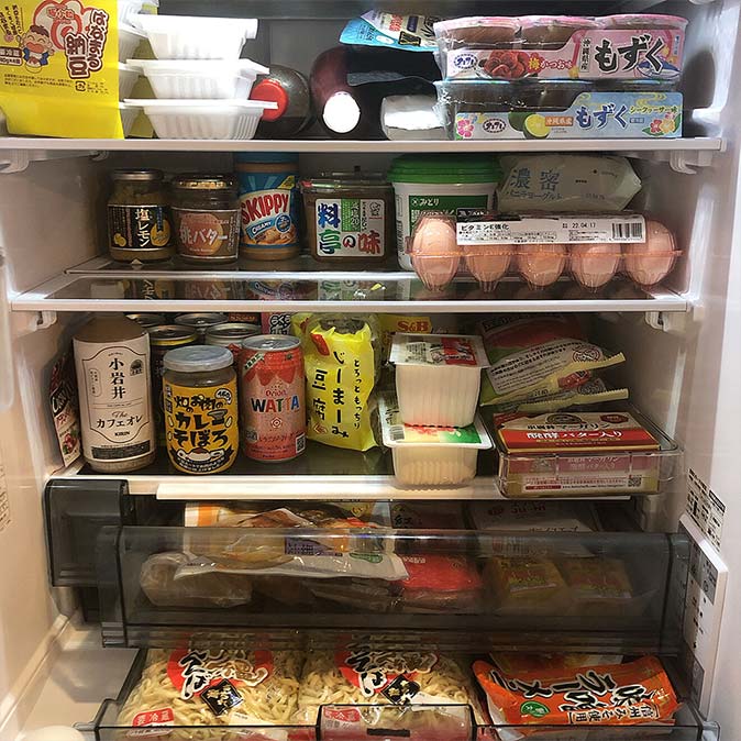 coraruさんの冷蔵庫SJ-MF46J庫内冷蔵室