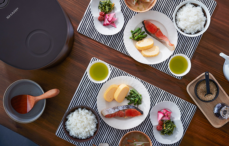 めざしたのはおひつの佇まい | 炊飯器：シャープ