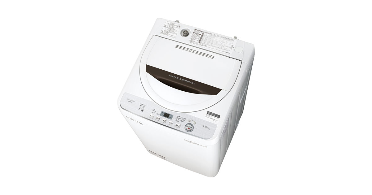 ES-GE4C｜洗濯機：シャープ