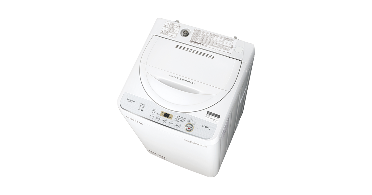 ES-GE5C｜洗濯機：シャープ