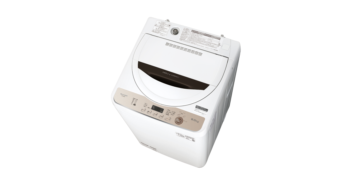ES-GE6E｜洗濯機：シャープ