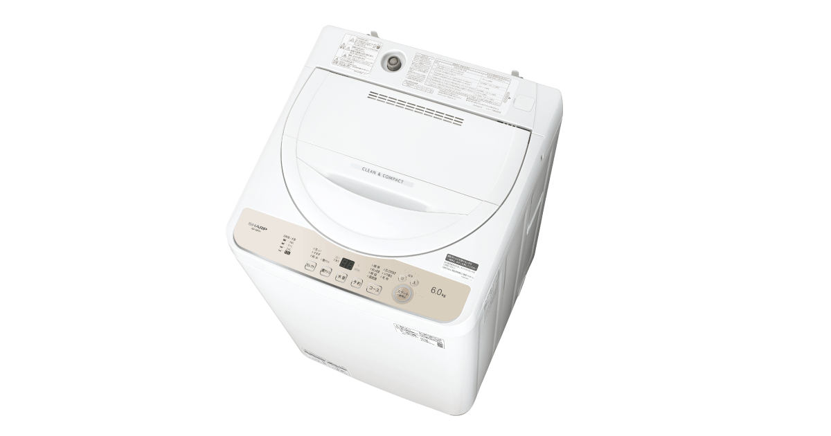 仕様 / 寸法 | ES-GE6H | 洗濯機：シャープ