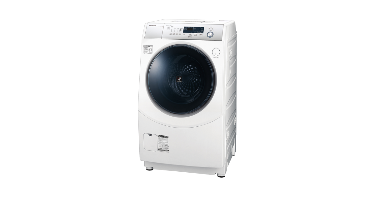 SHARP ES-H10D-WL 2020年製　ドラム式　洗濯機　洗濯乾燥機