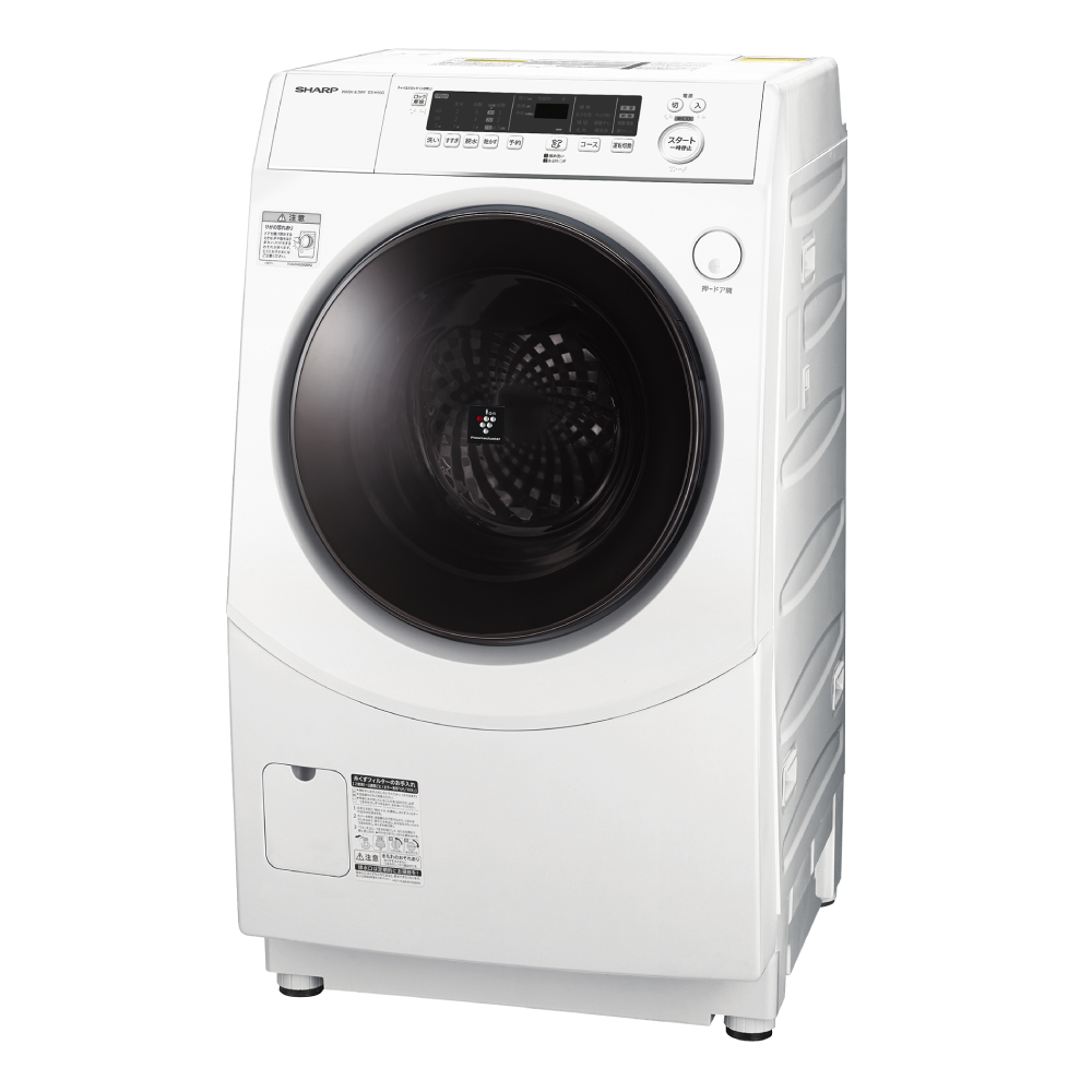 WEB限定 ES-GV8G-S SHARP シルバー系 全自動洗濯機 洗濯8kg