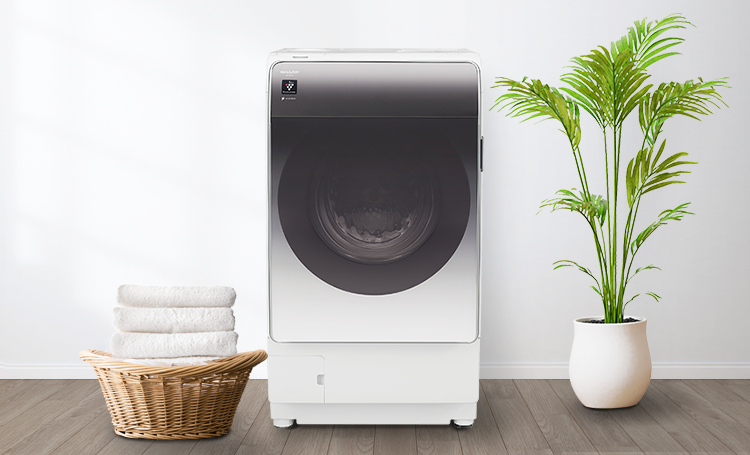 72520円 買取り実績 シャープ ES-S7G-WL 洗濯機 クリスタルホワイト ドラム式洗濯乾燥機 洗濯容量