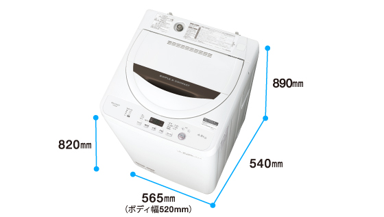 ES-GA4B｜洗濯機：シャープ