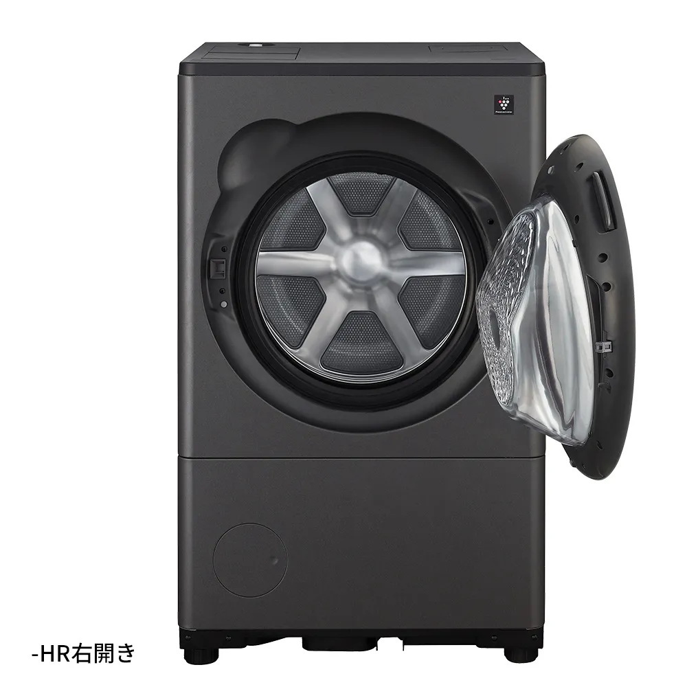 グレイングレー色の右開きドアタイプの写真