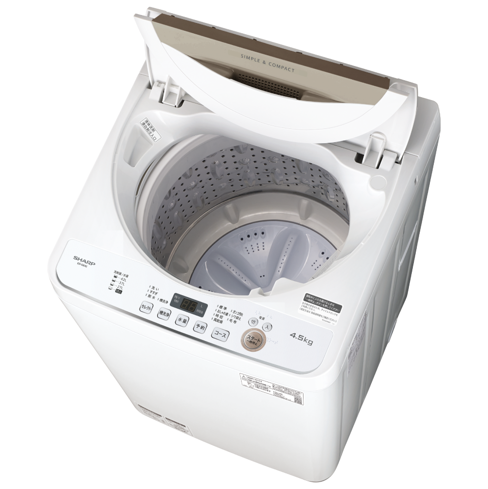 激安正規店 SHARP 洗濯機 2021年製 ES-GE4E 洗濯機