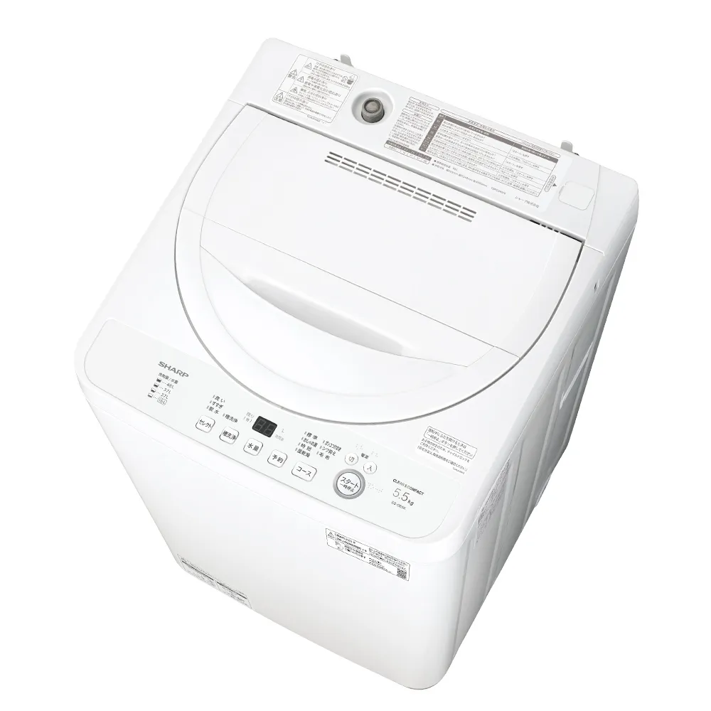 ドラム式洗濯乾燥機 ES-GE5K：-S（シルバー系・左振り）