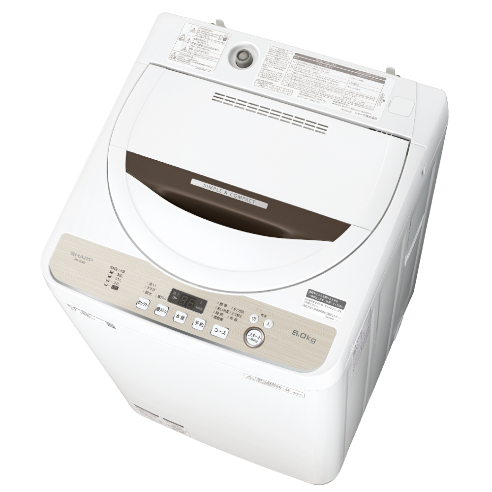 ES-GE6D｜洗濯機：シャープ