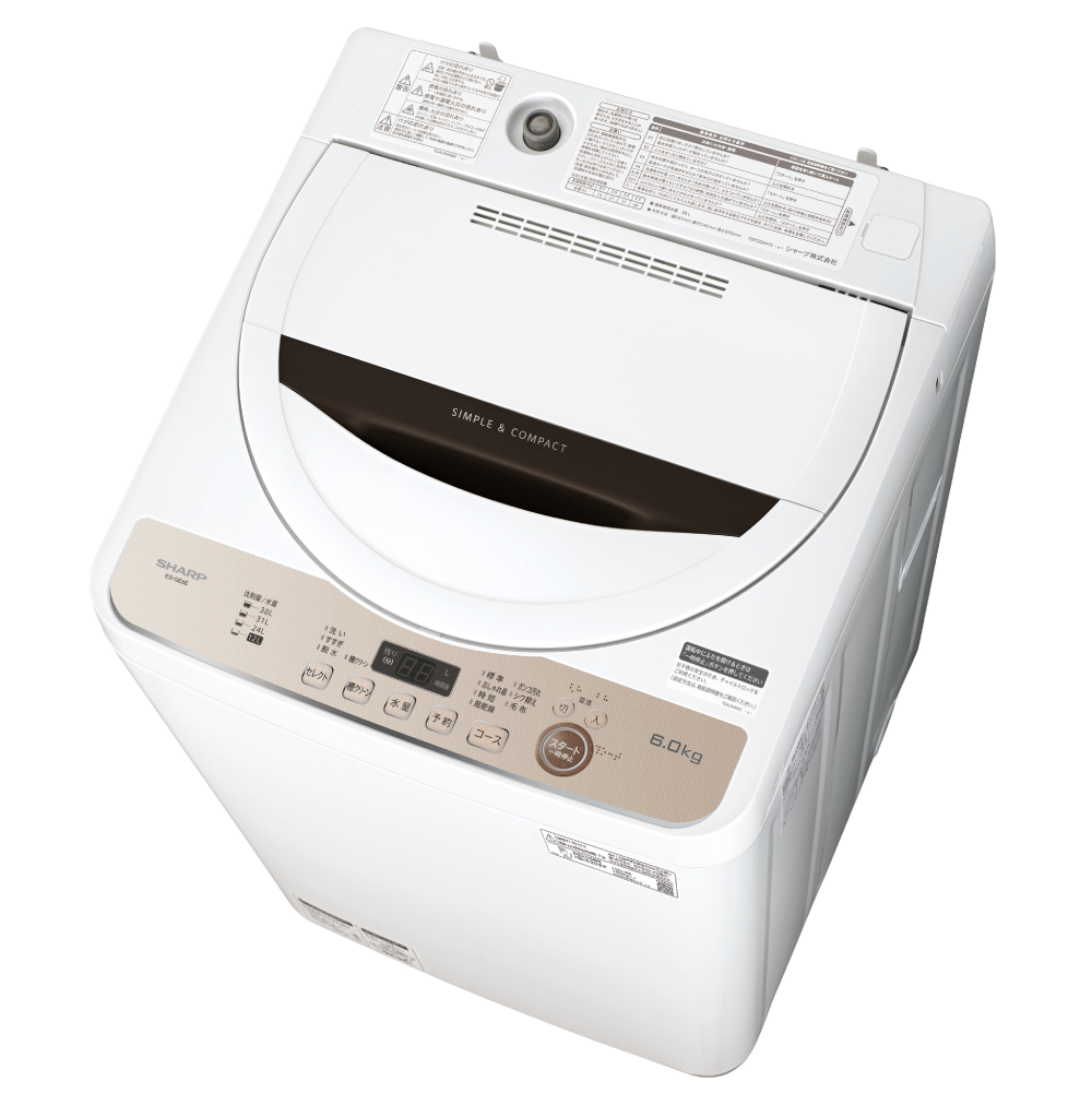 ES-GE6E｜洗濯機：シャープ