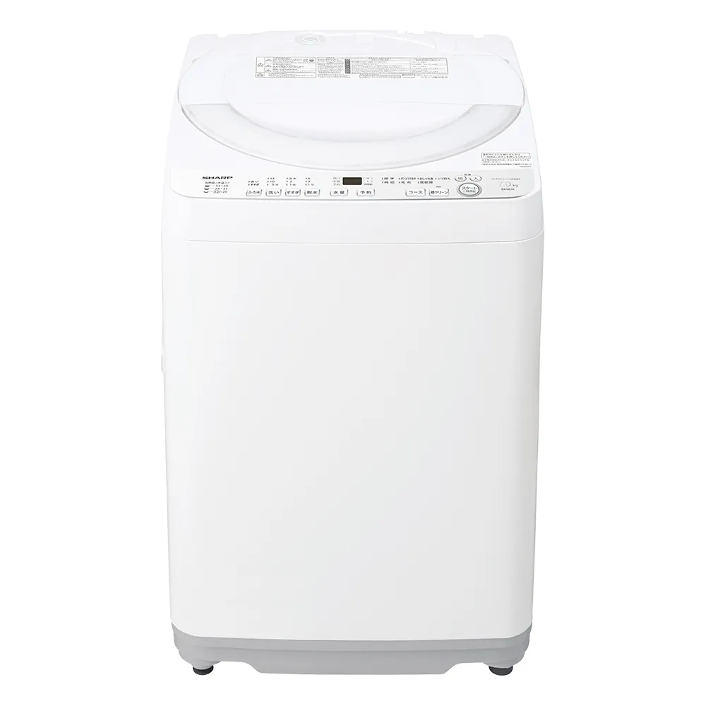 ドラム式洗濯乾燥機 ES-GE7K：-S（シルバー系・正面）