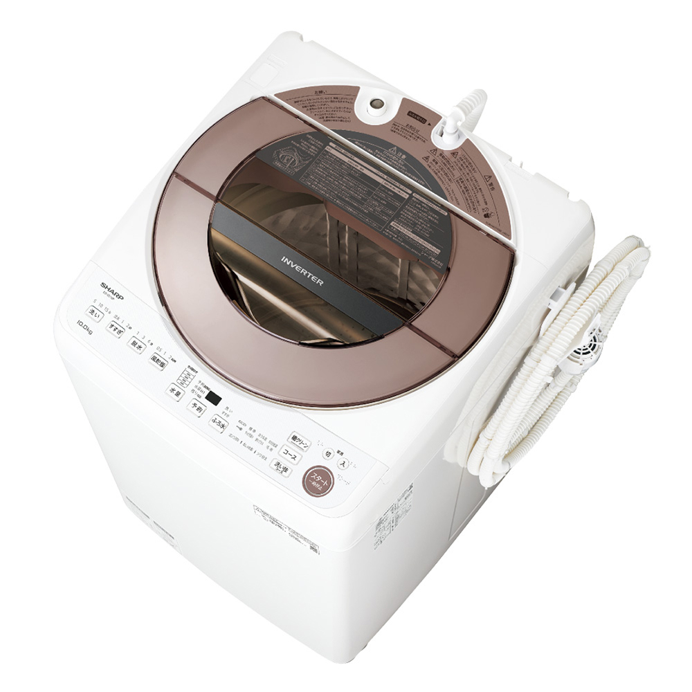 中古】 シャープ 洗濯機 ES-GV10F-T 10Kg 新品 洗濯機 - zoopalic.com