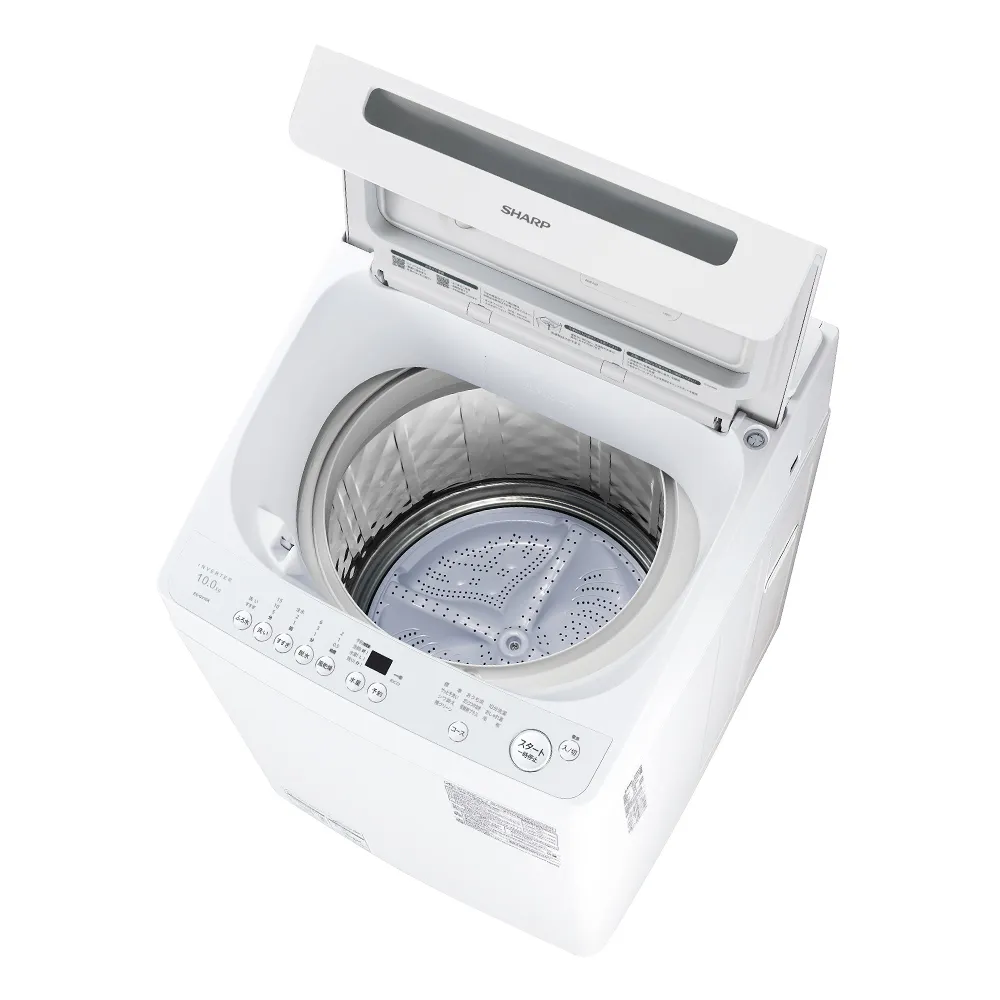 SHARP 全自動洗濯機 ES-GV10E-T （ブラウン系） 洗濯機本体 - 最
