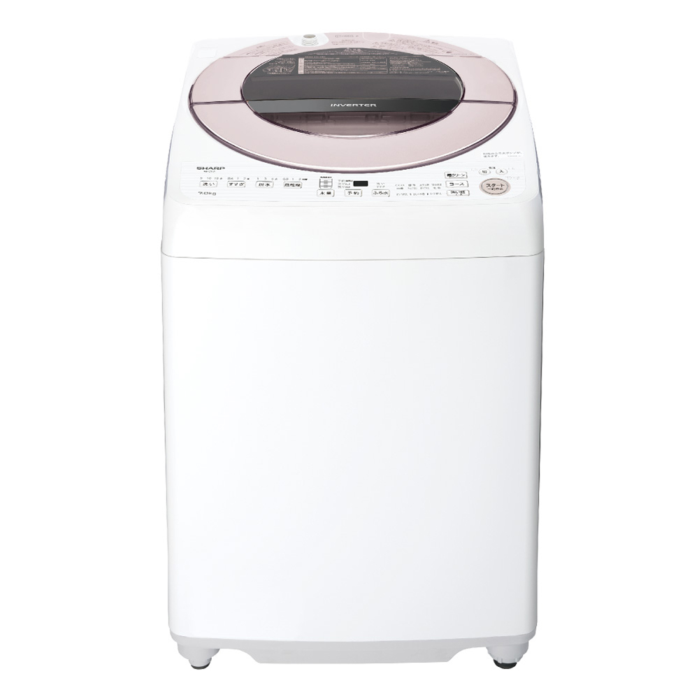 SHARP 洗濯機 ES-GV7F-P 2021年 高年式 大容量 M0694
