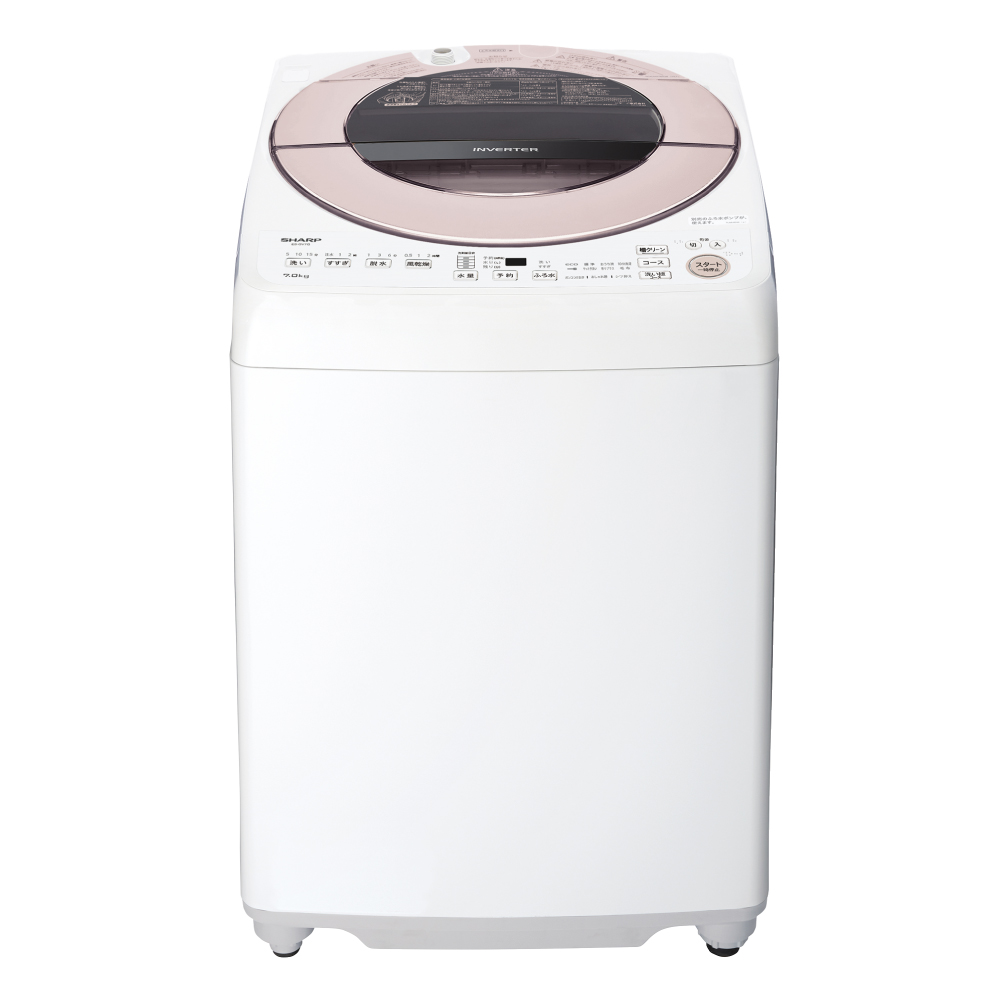 洗濯機SHARP ES-GV7G-P 全自動洗濯機