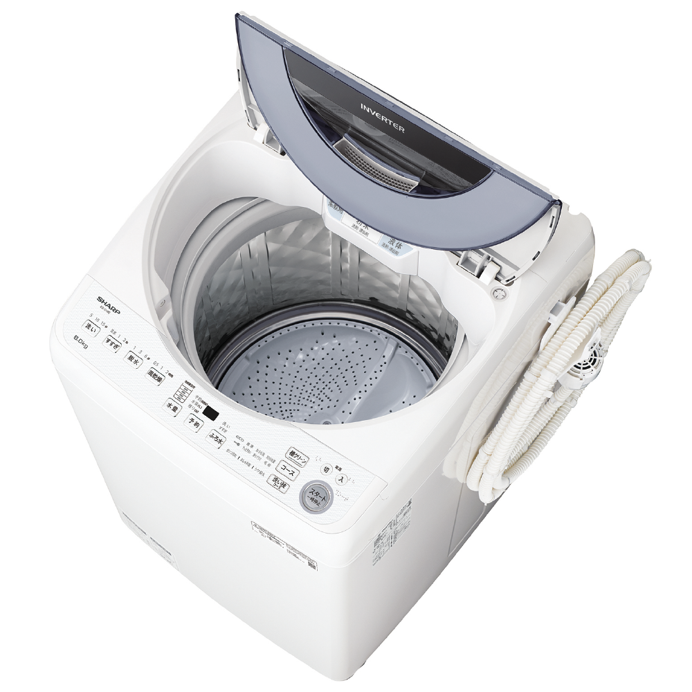 シャープ 全自動洗濯機8キロ - 洗濯機