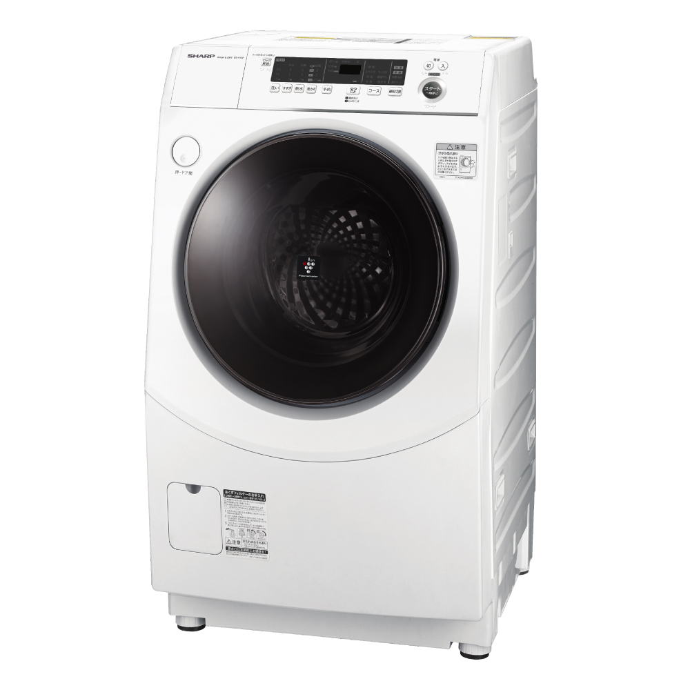 SHARP ドラム式洗濯機 ES-H10F-WL 2022年 高年式 k0189