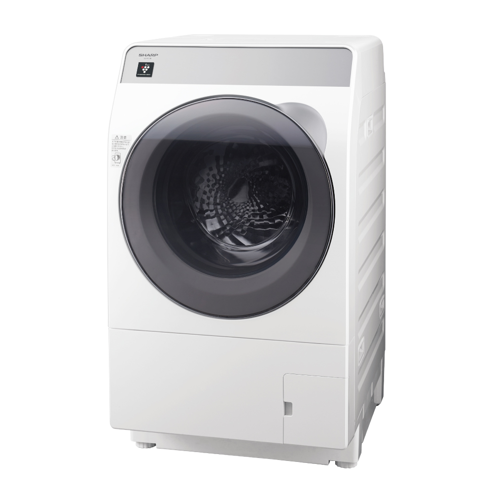 ○ステンレス槽K▼シャープ ドラム式洗濯機 ES-H10B (27159)