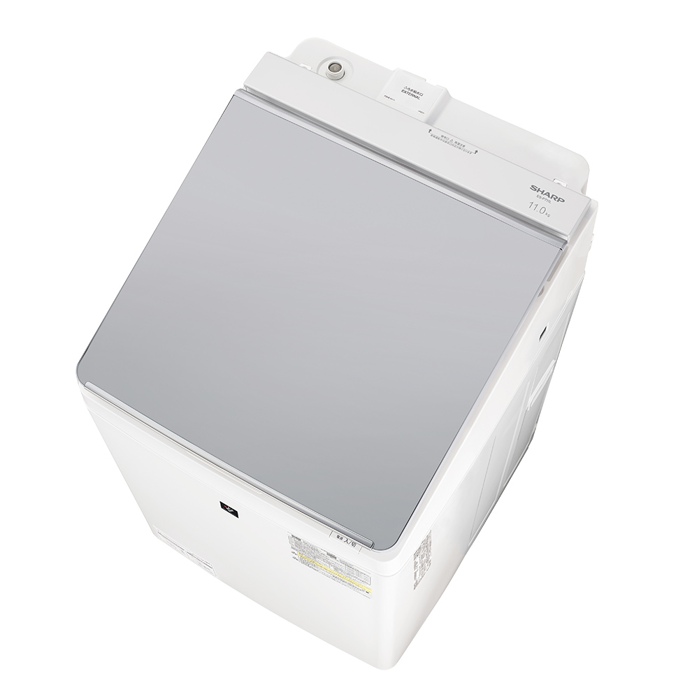 ドラム式洗濯乾燥機 ES-PT11L：-S（シルバー系・左振り）