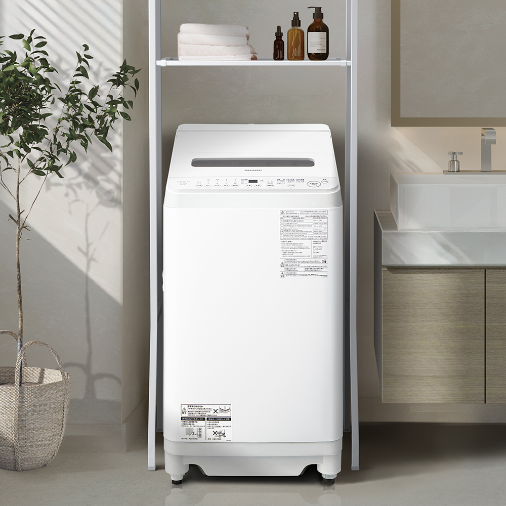 ドラム式洗濯乾燥機 ES-SV7L：-W（ホワイト系）