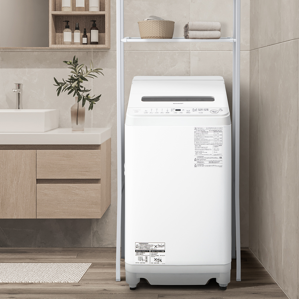 ドラム式洗濯乾燥機 ES-SV8L：-W（ホワイト系）