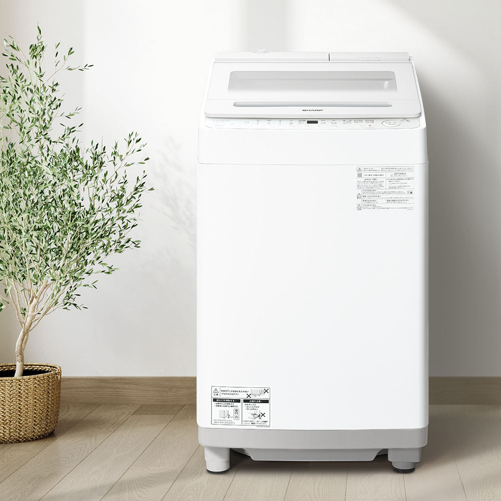 ドラム式洗濯乾燥機 ES-SW10L：-W（ホワイト系）