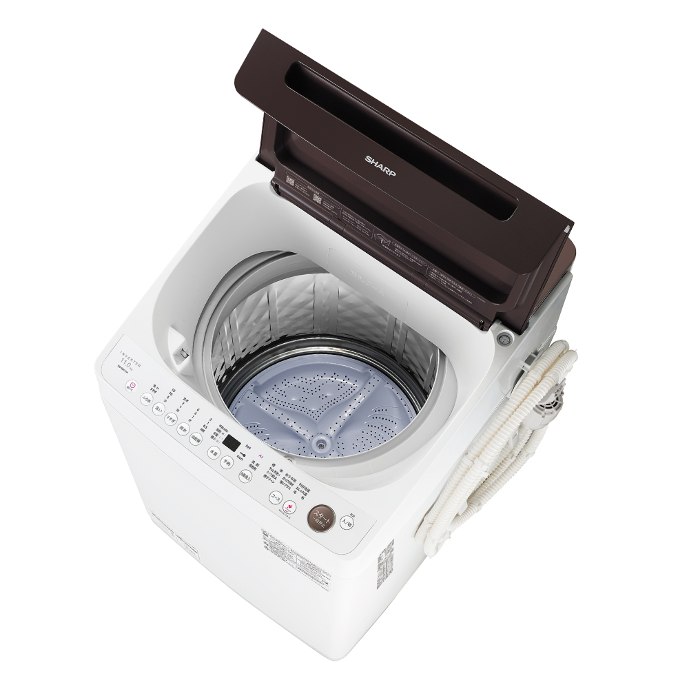 全自動洗濯機:ES-SW11H-T:操作パネル