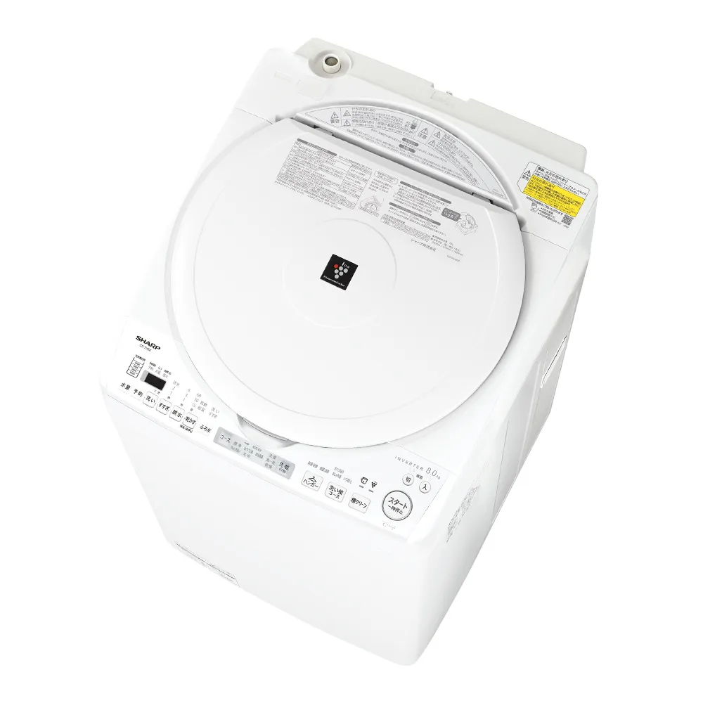 ドラム式洗濯乾燥機 ES-TX8K：-S（シルバー系・左振り）