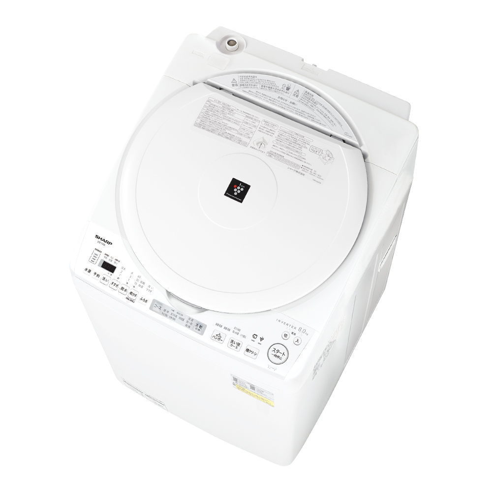 ドラム式洗濯乾燥機 ES-TX8L：-S（シルバー系・左振り）