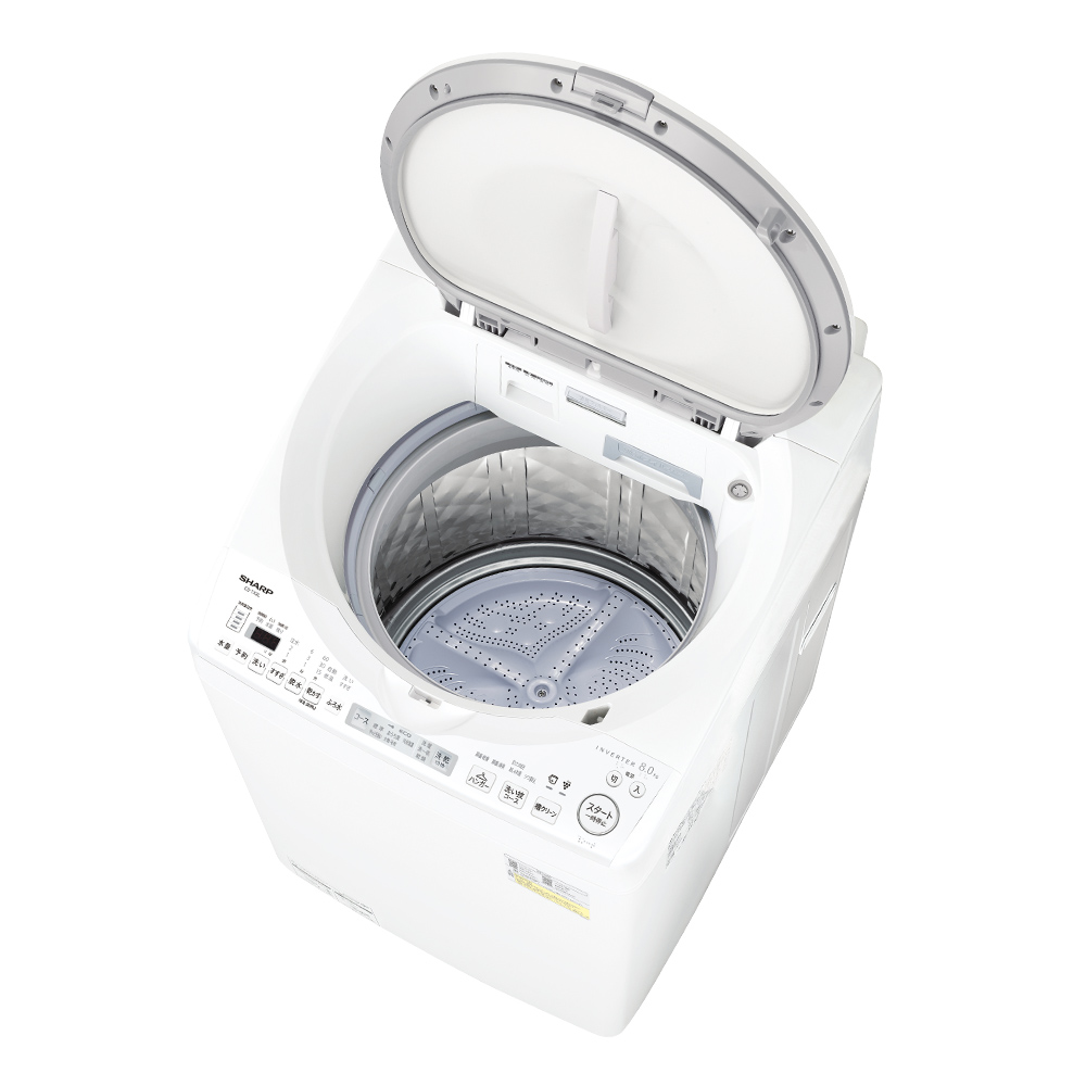 ドラム式洗濯乾燥機 ES-TX8L：-S（シルバー系・タッチナビ）