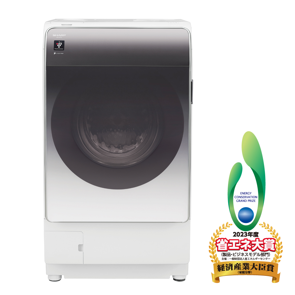 ドラム式洗濯乾燥機:ES-X11B-SL:正面