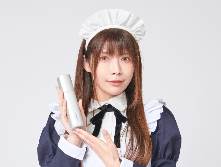 超音波ウォッシャーを持つよきゅーんさんの画像