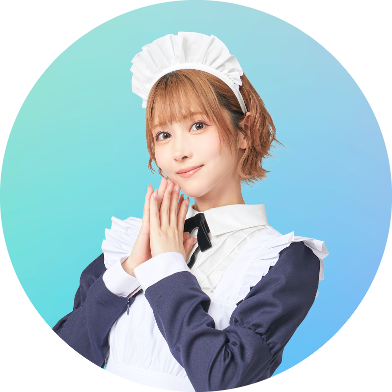 コスプレイヤーのえい梨さんの画像、クリックするとえい梨さんのインタビューを読むことができます。