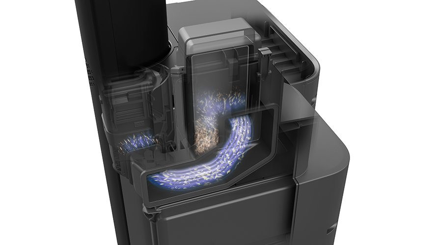 自動ごみ収集のCGイメージ
