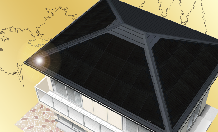 高性能・高品位の太陽電池モジュール
