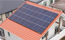 太陽光発電設置例、奈良県　O.M. 様