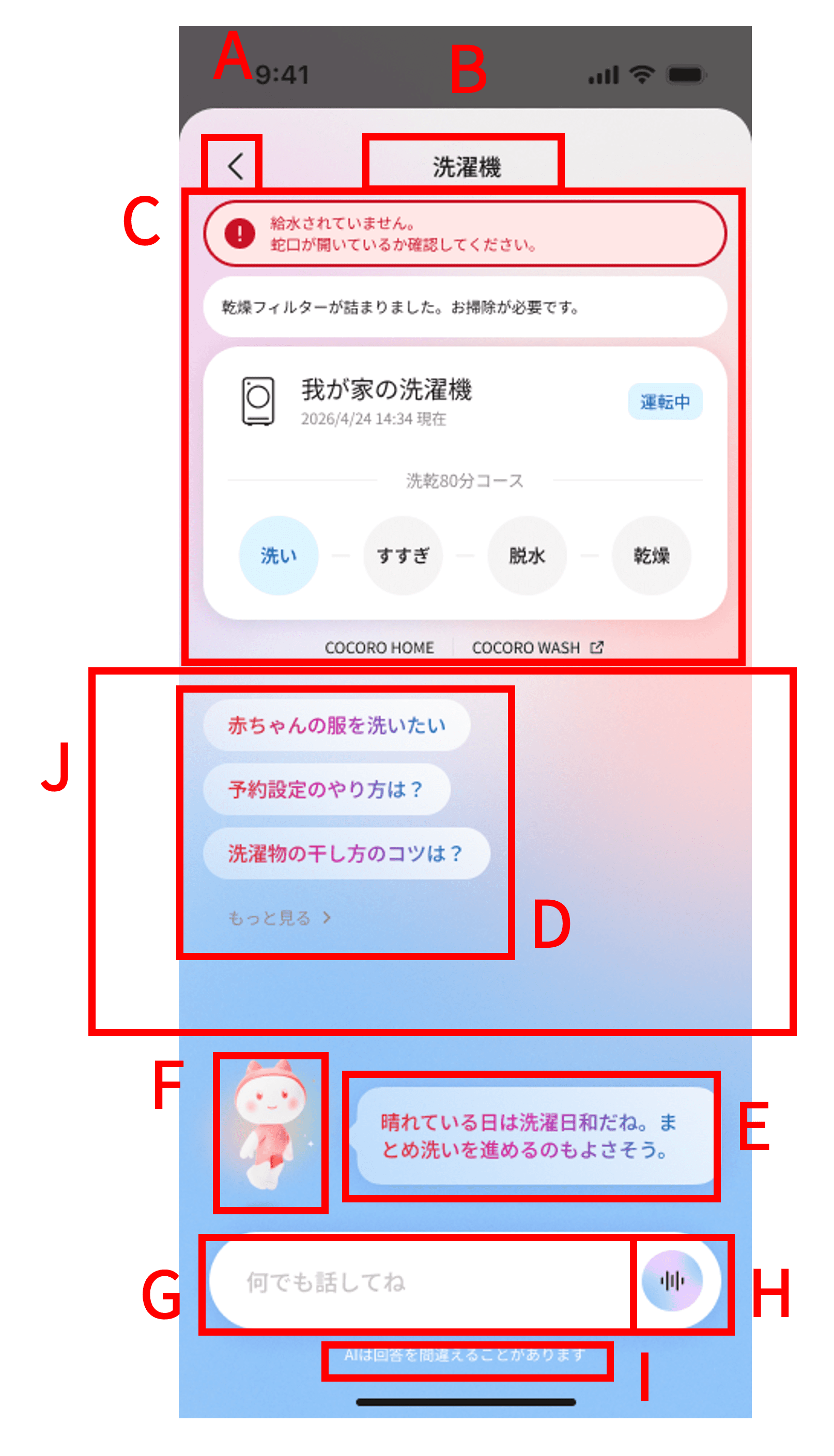 専用画面構成